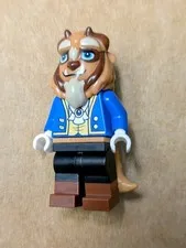 LEGO Beast Minifigure 43263 Disney Prince Beauty And The Beast W/ Mirror & Hair