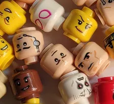LEGO Minifigure HEADS - YOU CHOOSE - Various Heads