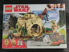 *SEALED* LEGO Star Wars Yoda’s Hut 75208 Complete Set 229 pcs w/ Yoda Luke R2-D2