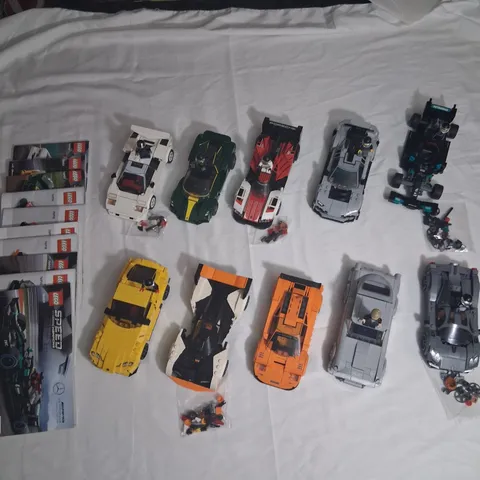 Lego Speed Champions Lot of 10