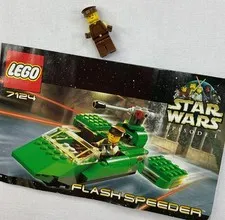 LEGO Star Wars Mini Figure Naboo Y2K Flash Speeder  7124 Instructions