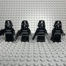Lego Star Wars Imperial Shadow Trooper Minifigure sw0166 lot of 4
