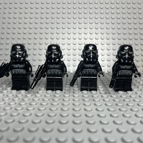 Lego Star Wars Imperial Shadow Trooper Minifigure sw0166 lot of 4