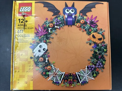 LEGO #40825 Creator 12+ Halloween Wreath 617pcs Pumpkin Bat Ghost NIB