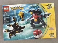 LEGO Pokémon 72165 Umbreon vs. Garchomp Championship Battle New In Box