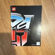 LEGO Transformers Illustrated Instruction Manual Booklet Autobot Logo