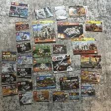 lego instruction manuals lot 