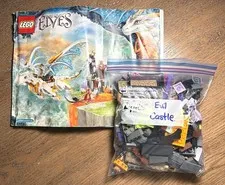 LEGO Elves RETIRED Queen Dragon's Rescue (41179) 2017 White Dragon Elf