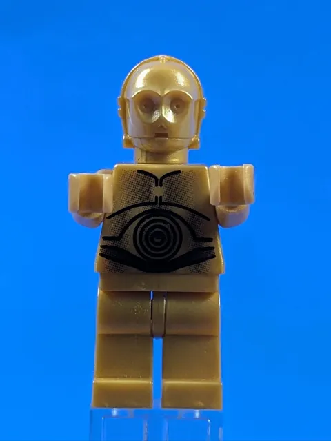 LEGO Star Wars C-3PO - Pearl Gold with Pearl Gold Hands sw0161a 10144
