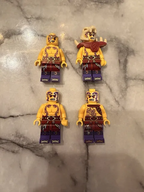 Lego Ninjago Sleven Minifigure Lot Of 4