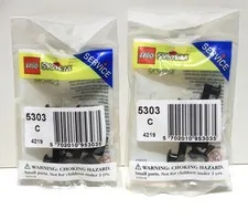 2x LEGO 5303 BUFFERS MAGNETS COUPLERS Train Accessories - 2x SEALED BAGS