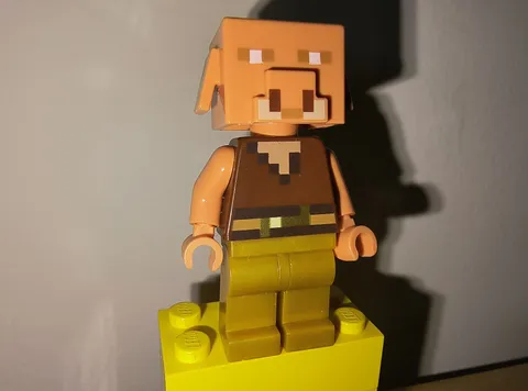 LEGO Minecraft Piglin Minifigure $0 Ship W/ Combined Ship!
