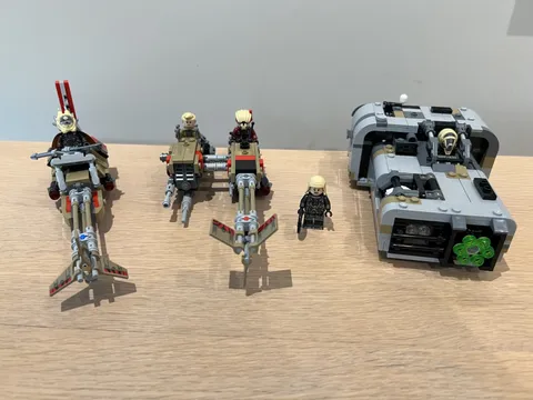 LEGO Star Wars a Solo Story lot of 2: 75215+75210 Complete+ figs Great Condition