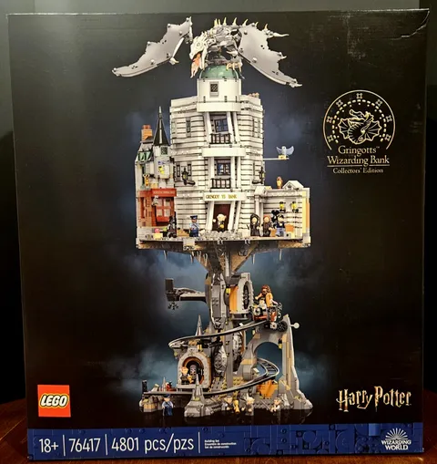 LEGO Harry Potter Gringotts Wizarding Bank (76417) New & Factory Sealed