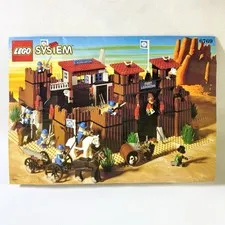 VG+ LEGO 6769 Fort Legoredo Instructions Manual Book Only Western 1996