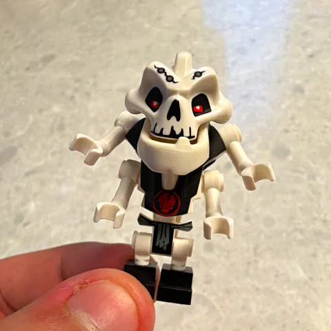 LEGO NINJAGO Samukai Skeleton Minifigure (Retired) Super Rare Good Condition
