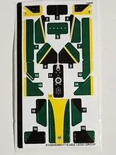 LEGO Sticker Sheet Lotus Evija 76907 New & Genuine From Set