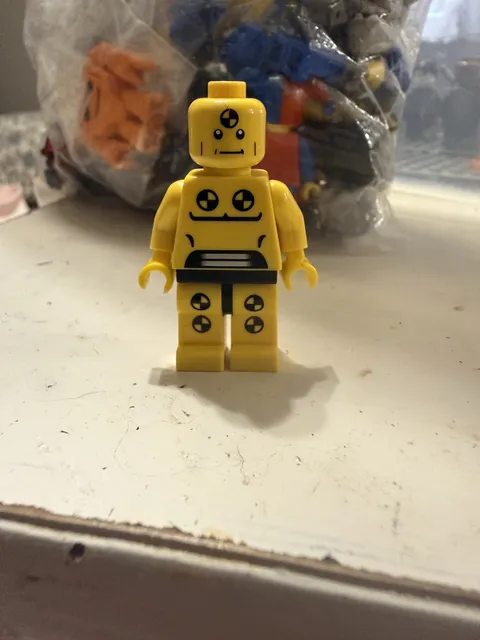 LEGO CMF Series 1 Minifigure Demolition Crash Test Dummy
