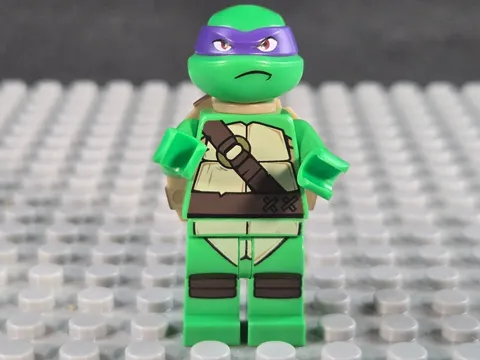 Lego TMNT Donatello, Frown tnt019 SHIPS Saturday