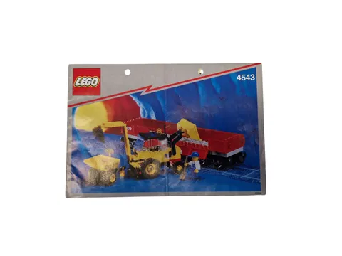 Lego® TRAIN Railway 4543 Instructions Cargo Waggon Carriage