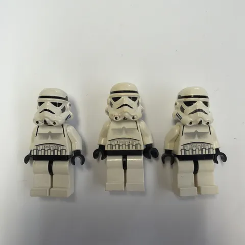 Lego Star Wars Stormtrooper Minifigure Lot Of 3