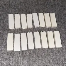Lego 2454 Block Wall Pillar Columns 1x2x5  Lot of 16 White