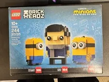 LEGO BRICKHEADZ 40420 MINIONS STUART GRU & OTTO NEW IN BOX