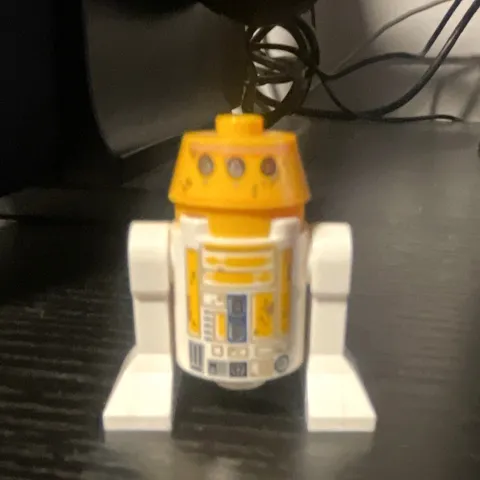 LEGO Star Wars R5-D4 Astromech Droid Minifigure White/Orange Plastic