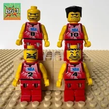 LEGO Sports NBA Basketball: Player 2, 4, 8, 10, nba028 nba044 nba045 nba046 3432