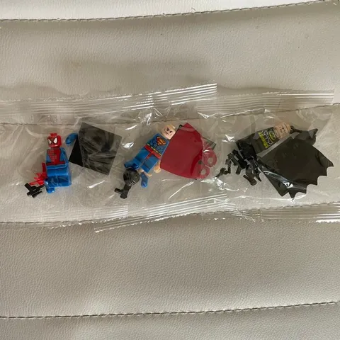 Sealed Lego Superhero Characters Minifigures Superman Batman Spiderman