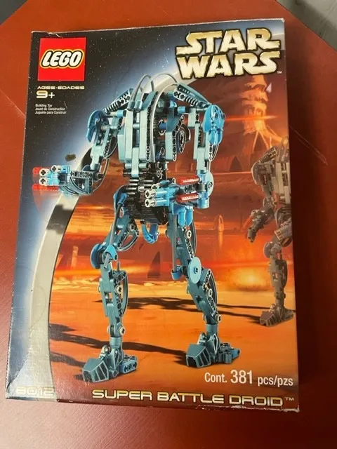 LEGOS Star Wars Super Battle Droid 8012 - Vintage - Used in box