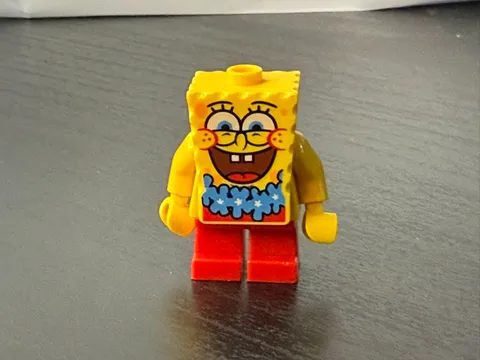 LEGO Spongebob - Blue Lei bob036 Squarepants CMF Minifigure Minifig h490
