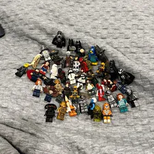 Big Huge Lego Dc Star Wars Marvel Combustix CMF Lot Many Minifigures
