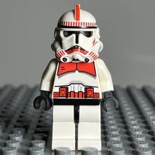 LEGO Minifigure Clone Shock Trooper (Coruscant Guard Phase 2) sw0091 7655 - 3D