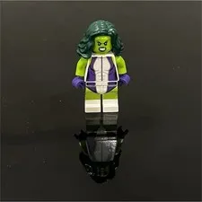 LEGO Marvel She-Hulk Minifigure SH0373 76078 Hulk vs Red Hulk 