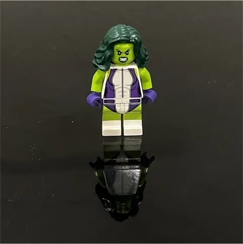 LEGO Marvel She-Hulk Minifigure SH0373 76078 Hulk vs Red Hulk 