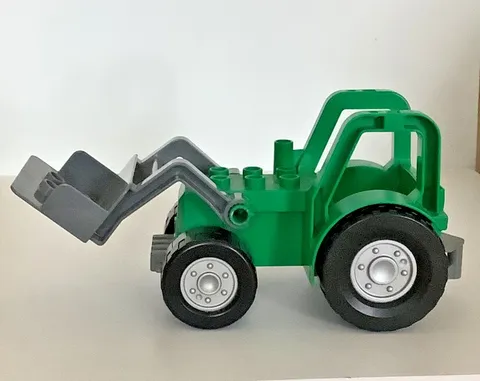 Lego duplo Vintage Green Farm Tractor