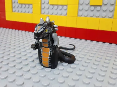 LEGO Ninjago Minifigure Scalidor Soldier Snake Tribe General 9450