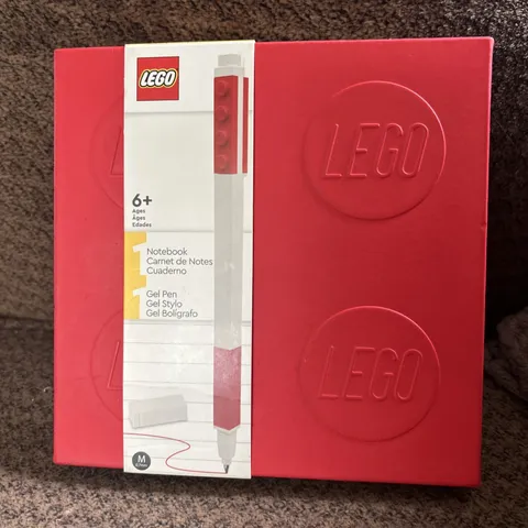 Lego 2.0 Locking Notebook with Gel Pen