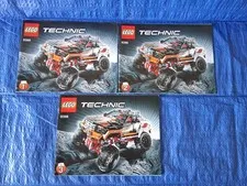 LEGO 9398 Technic 4x4 Crawler Building Set (Books 1-3) Instruction Manuals Only