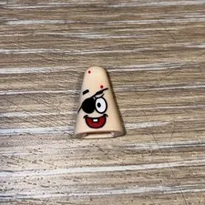 LEGO - Spongebob - Minifigure Patrick Head Pirate. Head Only