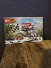 Lego 76946 Jurassic World Dominion Instruction Guide Book MANUAL ONLY