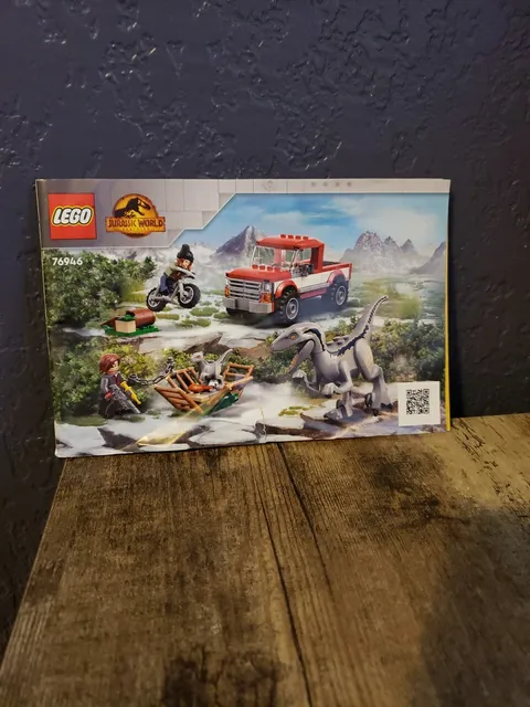 Lego 76946 Jurassic World Dominion Instruction Guide Book MANUAL ONLY