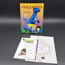 LEGO 1994 Brick Kicks Builders Club Jurassic Wonders Dinosaur Spring Magazine