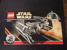 Lego Star Wars Darth Vader's TIE Fighter. Set 8017. Manual Only.