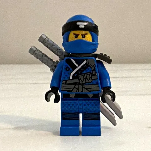 LEGO NINJAGO Sons of Garmadon Jay Blue Minifig From 70642 Mint condition