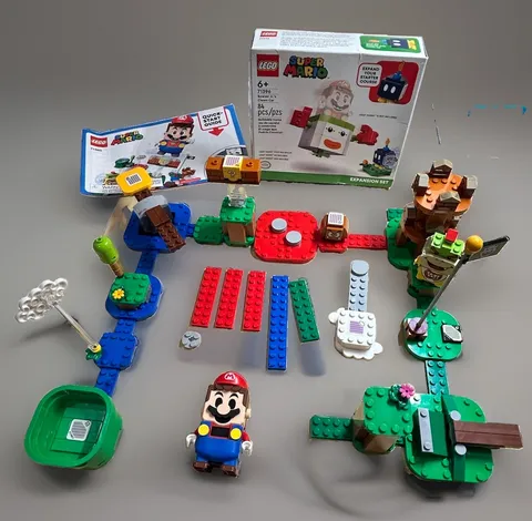 LEGO Super Mario Bundle 71360 Adventures with Mario + 71396 Retired Set Sealed