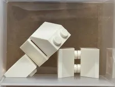 LEGO Parts - White Slope 45 2 x 2 - No 3039 - QTY 5