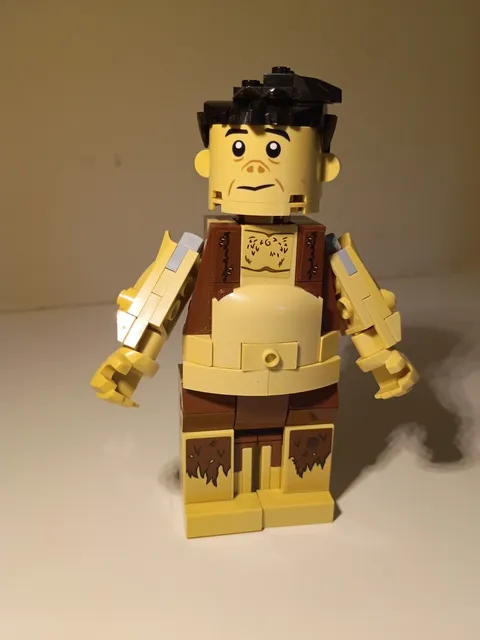 LEGO Grawp Custom Built Figure Forbidden Forest Set 75967 Harry Potter.