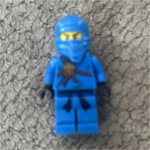 LEGO Minifigure ninjago Jay- golden weapons njo0004 